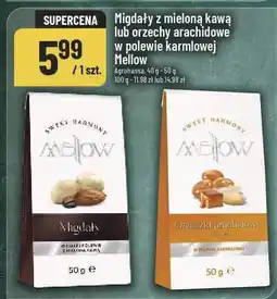 Polomarket Migdały z mieloną kawą lub orzechy arachidowe w polewie karmelowej Mellow Agrohansa oferta