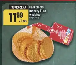 Polomarket Czekoladki monety Euro w siatce Rakpol oferta