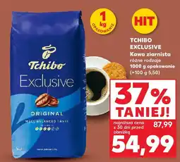 Kaufland Kawa ziarnista Exclusive 1 kg Tchibo oferta