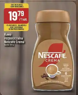 Polomarket Kawa rozpuszczalna Nescafe Crema Nestle oferta