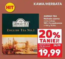 Kaufland Herbata czarna English Tea No.1 Ahmad Tea oferta