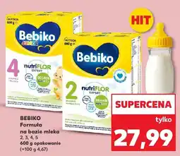 Kaufland Mleko modyfikowane Junior Nutriflor 2, 3, 4, 5 Bebiko oferta
