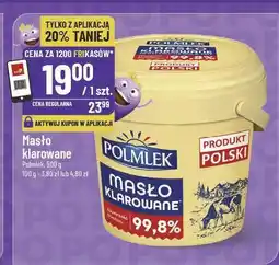 Polomarket Masło klarowane Polmlek oferta
