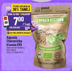 Polomarket Kapusta Charsznicka kiszona EKO Charsznicka Pola Natury oferta