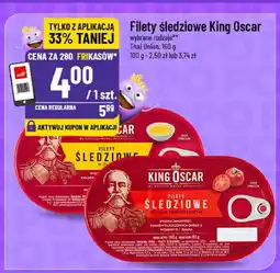 Polomarket Filety śledziowe King Oscar różne rodzaje oferta