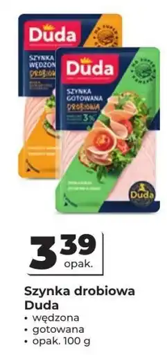 Odido Szynka drobiowa Duda - wędzona, gotowana oferta