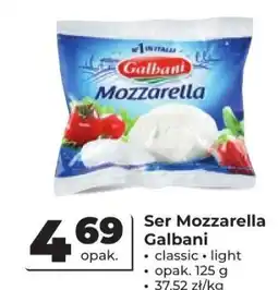 Odido Ser Mozzarella Galbani - classic, light oferta