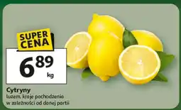 Auchan Cytryny luzem, kraje pochodzenia w zależności od danej partii Auchan oferta