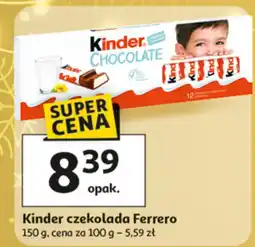Auchan Czekolada Kinder Ferrero 150 g oferta