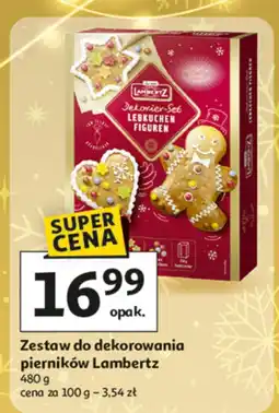 Auchan Zestaw do dekorowania pierników Lambertz 480 g oferta