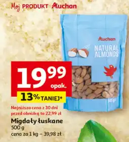 Auchan Migdały łuskane 500 g Auchan oferta
