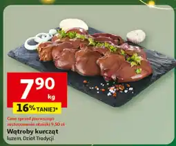 Auchan Wątroby kurczą luzem Dział Tradycji oferta
