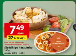 Auchan Śledziki po kaszubsku 240 g Auchan oferta