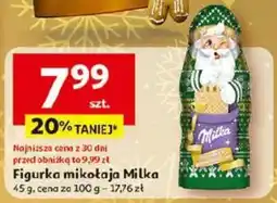 Auchan Figurka mikołaja Milka oferta