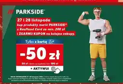 Kaufland Produkty marki Parkside oferta