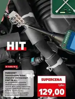 Kaufland Tester obwodów pskt 30 a1 Parkside oferta