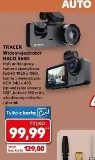 Kaufland Wideorejestrator halo 360d Tracer oferta
