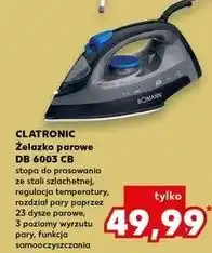 Kaufland Żelazko parowe db 6003 cb Clatronic oferta