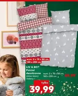 Kaufland Komplet pościeli dwustronnej rozm. 160 x 200 cm + 2 70 80 oferta