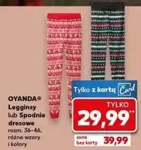 Kaufland Spodnie dresowe 36-46 Oyanda oferta