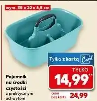 Kaufland Pojemnik na środki do czystości 35 x 22 6.5 cm oferta