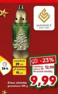 Kaufland Znicz choinka oferta