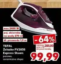 Kaufland Żelazko fv2835 Tefal oferta