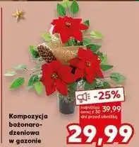 Kaufland Kompozycja bożonarodzeniowa oferta