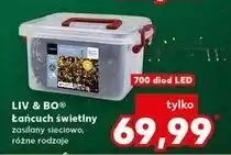Kaufland Łańcuch świetlny 700 led Liv & Bo oferta