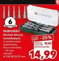 Kaufland Klucze nasadowe Parkside oferta