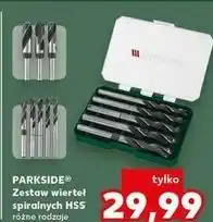 Kaufland Zestaw wierteł spiralnych hss Parkside oferta