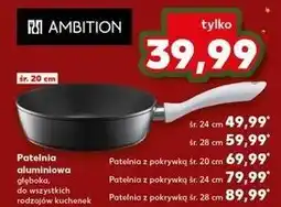 Kaufland Patelnia z pokrywką 28 cm Ambition oferta