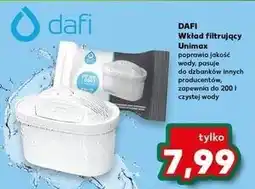 Kaufland Wkład do filtra unimax Dafi oferta
