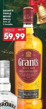 Kaufland Whisky Grant's Triple Wood oferta