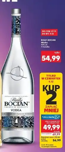 Kaufland Wódka Biały Bocian Vodka oferta