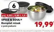Kaufland Miski z pokrywkami Spice&Soul oferta