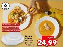 Kaufland Talerze deserowe 19.6 cm oferta