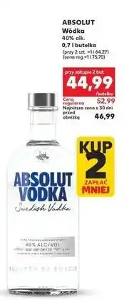 Kaufland Wódka Absolut Vodka oferta