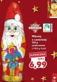 Kaufland Figrurka czekoladowa mikołaj K-Classic oferta