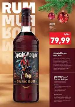 Kaufland Rum Captain Morgan Dark oferta