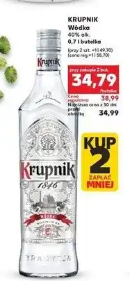 Kaufland Wódka Krupnik Premium oferta