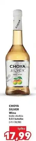 Kaufland Wino Choya Silver oferta