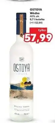 Kaufland Wódka Ostoya Vodka oferta