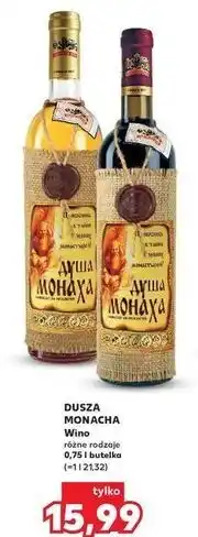 Kaufland Wino Dusza Monacha oferta