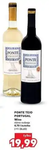 Kaufland Wino Ponte Portugal Dry oferta