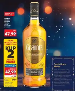 Kaufland Whisky Grant's Master Blender oferta