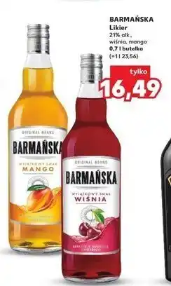 Kaufland Wódka Barmańska Wiśniowa oferta