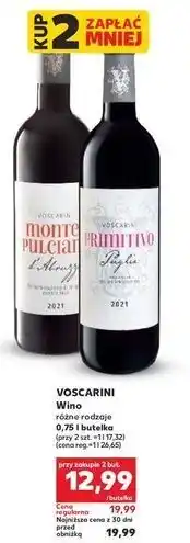 Kaufland Wino Voscarini Monte Pulciano oferta