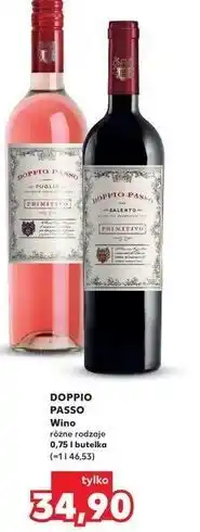 Kaufland Wino Doppio Passo Semi Dry oferta