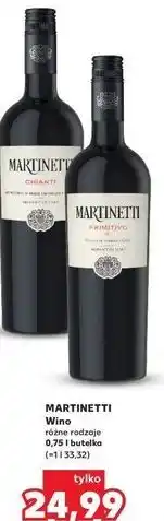Kaufland Wino Martinetti Primitivo oferta